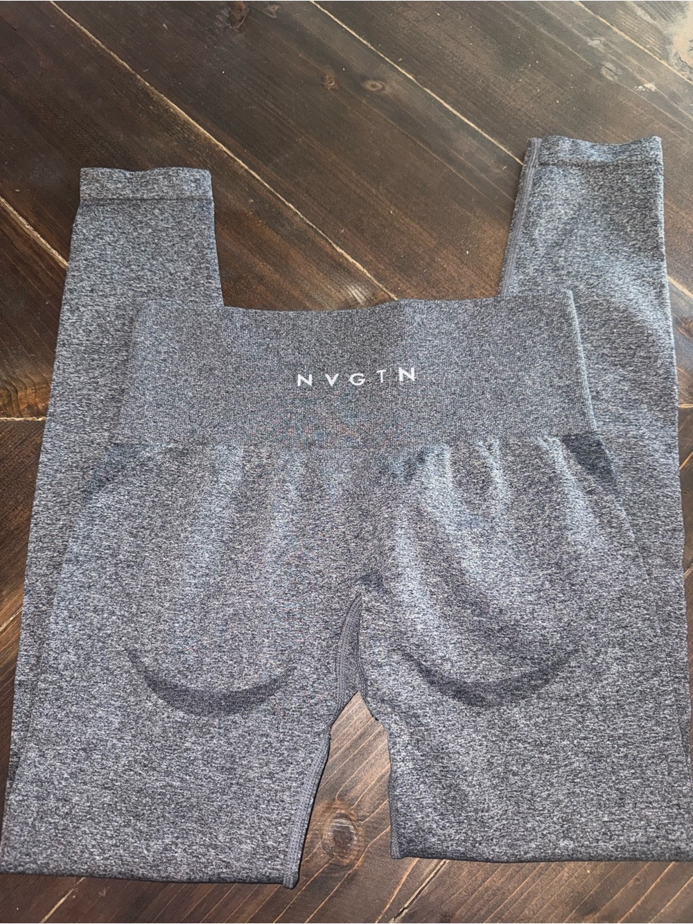 NVGTN Grey Seamless Workout Legging Size Small - Picture 4 of 5